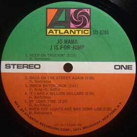 Jo Mama / J Is For Jump (w/shrink wrap) Atlantic SD 8288